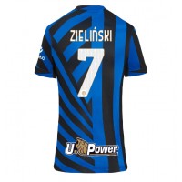 Inter Milan Piotr Zielinski #7 Domáci Ženy futbalový dres 2024-25 Krátky Rukáv